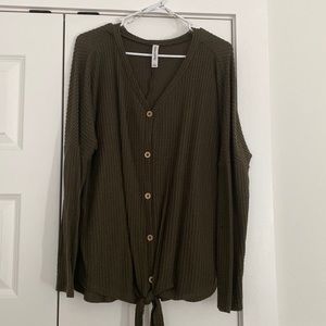 Hunter green sweater size large